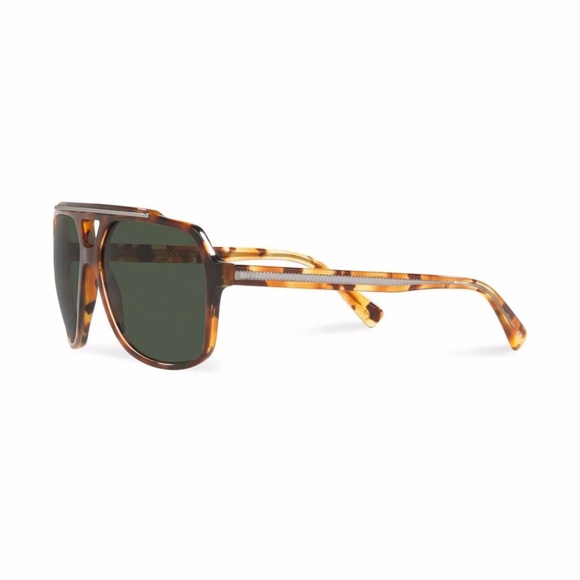 Dolce & Gabbana Polarized Pilot-Frame Sunglasses Unisex NWT - Picture 3 of 4